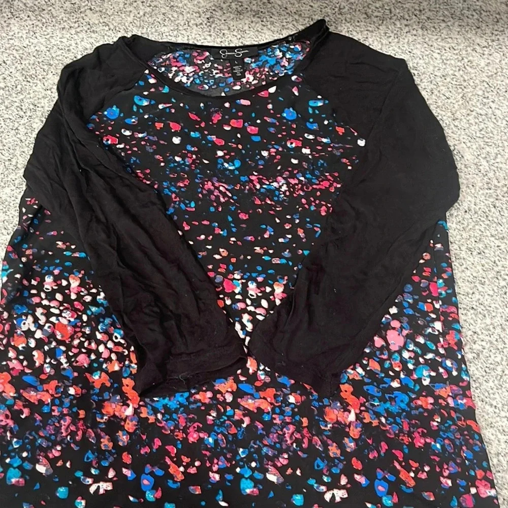 Jessica Simpson brand girls large long sleeve shirt